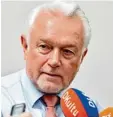  ?? Foto: Uwe Anspach, dpa ?? Wolfgang Kubicki wehrt sich gegen Kri tik der Grünen.