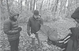  ?? SHAWN DOWD/ROCHESTER DEMOCRAT AND CHRONICLE FILE ?? Chris Widmaier, executive director of Rochester Ecology Partners, “wanted to do something that was going to be useful to the community beyond writing a report.”