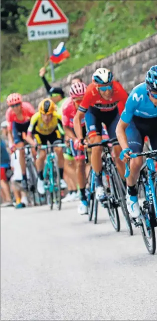  ??  ?? COLOMBIA. Miguel Ángel López, mejor joven del pasado Giro.