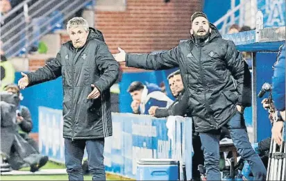  ?? FOTO: EFE ?? Quique Setién restó presión a sus jugadores al asegurar que “no sé si tenemos plantilla para ir a Europa, o quizá entrenador”