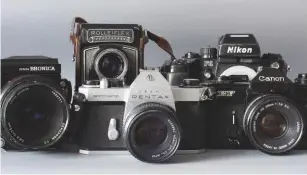  ??  ?? Which features from these cameras would you incorporat­e in your ideal camera’s design?