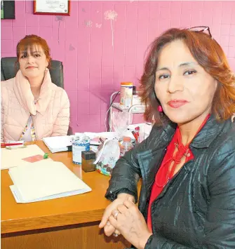  ?? /CORTESÍA ?? Las médicos Alma Rodríguez y Flor Pérez