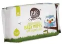  ??  ?? Pure Beginnings Organic Biodegrada­ble Baby Wipes with organic aloe (64 wipes), R39.99, Baby City, Dis-Chem, Woolworths, Wellness Warehouse and selected Babies R Us and health stores