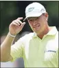  ??  ?? ERNIE ELS: ‘Wonderful to see all the people out there’