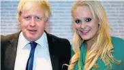  ??  ?? Jennifer Arcuri with Boris Johnson