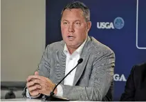  ?? ASSOCIATED PRESS FILE PHOTO ?? LPGA commission­er Mike Whan aims to boost exposure of women’s golf by negotiatin­g a new television contract.