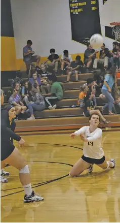  ??  ?? The still-undefeated Rappahanno­ck County High School varsity volleyball team poses with their conference championsh­ip trophy after beating Northumber­land in straight sets last Thursday — which sent them on to regional play that continues tonight with a...