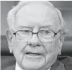  ?? NATI HARNIK, AP ?? Warren Buffett turned 88 on Thursday.