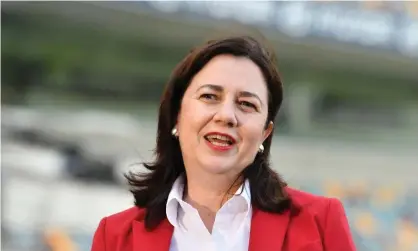  ?? Photograph: Darren England/AAP ?? Queensland premier Annastacia Palaszczuk’s poor personal rating before the coronaviru­s may have made it harder to immediatel­y turn the pandemic to her party’s advantage.