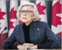  ?? JUSTIN TANG/CP FILES ?? Simons clothing store named the “Beverley bralette” after former chief justice of Canada Beverley McLachlin.