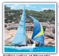  ?? ?? Sailing action at Magnetic Island Race Week.