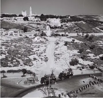  ??  ?? THE HISTORIC Mount Zion in Jerusalem.