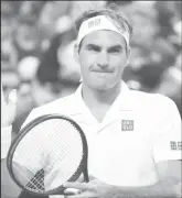  ??  ?? Roger Federer