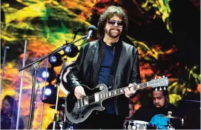  ??  ?? In this June 26, 2016 file photo, Jeff Lynne from British band Electric Light Orchestra performs at the Glastonbur­y music festival at Worthy Farm, in Somerset, England.