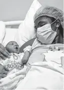  ?? Ricardo Hernandez/associated Press ?? The birth of the 8 billionth baby — a newborn in the Dominican Republic was given that symbolic designatio­n — is a celebratio­n for some, but a reader warns of what may lie ahead.