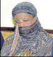  ??  ?? Asia Bibi, a Christian woman sentenced to death for blasphemy in Pakistan.