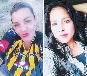  ??  ?? VÍCTIMAS. Ingrid Argentina Rodríguez Mercado fue asesinada en Choloma en agosto, y Yesci Carolina Castillo en 2016.