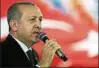  ??  ?? Der türkische Präsident, Recep Tayyip Erdogan. Foto: Getty