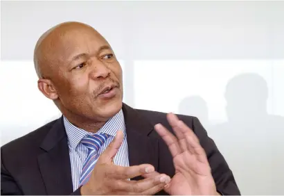  ?? Picture Supplied ?? CLEAN OR SUSPECT? In his latest letter, UDM leader Bantu Holomisa accuses PIC chief executive Daniel Matjila, pictured, of personally releasing funding worth R2 billion without the approval of the board.