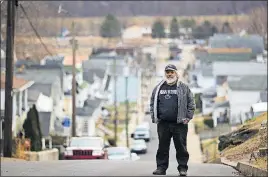  ?? MATT ROURKE/THE ASSOCIATED PRESS ?? Ed Harry, a retired union leader and lifelong Democrat who voted for Donald Trump, poses for a photograph recently in Plymouth, Pennsylvan­ia.