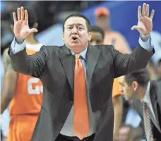  ?? JIM BROWN, USA TODAY SPORTS ?? Donnie Tyndall was fired at Tennessee because of violations that occurred when he was Southern Mississipp­i’s coach.