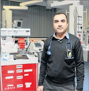  ?? Picture: JUDY DE VEGA ?? GO-TO MEDIC: Dr Rashen Maharaj now heads emergency medicine at Livingston­e Hospital