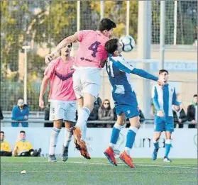  ?? FOTO: LUIS MORENO ‘LUISETTE' ?? Épica El Espanyol tiró de coraje para remontar en el tiempo añadido