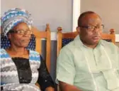  ??  ?? R-L : Pastor John Oluwadare and his wife, Pastor Martha, during a press conference to unveil CRBC’s 20th anniversar­y celebratio­ns held in Lagos...recently