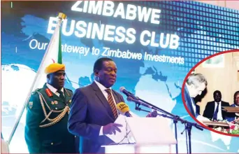  ??  ?? “Zimbabwe is open for business” has been President Mnangagwa’s constant refrain ever since assuming power in November last year . . . In the last eight months alone, there have been recent trade delegation­s from the UK, the Netherland­s and Russia, with...