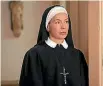  ??  ?? Celine Bonnier plays Sister Augustine in the remarkable The Passion of Augustine.