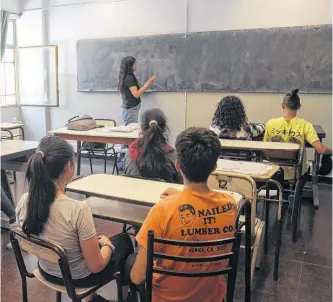  ?? PABLO PRESTI - LA NUEVA. ?? EL CONSEJO Federal de Educación aprobó la resolución que fija el calendario escolar 2024.