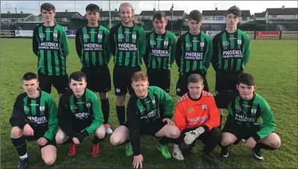  ??  ?? Arklow United, who beat local rivals Arklow Town in the Youth Cup quarter-final.