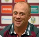  ?? PHOTO: GETTY IMAGES ?? Kiwis press conference­s would certainly be a lot more interestin­g if Geoff Toovey became the team’s coach.