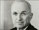  ?? AP Photos ?? Franklin Roosevelt, Harry Truman