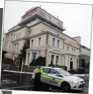  ??  ?? ATTACK: The Regency Hotel in 2016