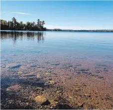  ??  ?? Left: A sunny September day on Pigeon Lake in the traditiona­l territory of the Michi Saagiig (Mississaug­a) Anishinaab­ek. First Nations are the caretakers of these lands and have been for thousands of years, a key reason why the Indigenous Leadership Action Team is central to progress on the sustainabl­e developmen­t goals for this region.