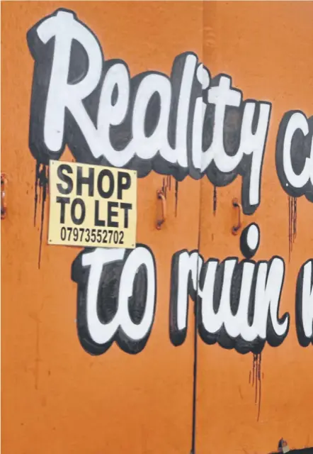  ?? ?? Many businesses have fallen victim to the recession, while others have been struggling with higher costs and reduced trade but Rishi Sunak has vowed to grow the economy