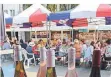  ?? ARCHIV: WOI ?? Weinfest und französisc­her Markt am Wochenende fallen aus.