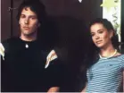  ?? AMY RICE/USA FILMS ?? Paul Rudd, left, and Marguerite Moreau in “Wet Hot American Summer.”