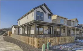  ?? (Photo: Boulder Creek Neighborho­ods). ?? wee-cottage Five Model Home at Rogers Farm in Superior.