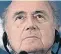  ??  ?? Sepp Blatter