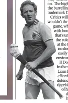  ??  ?? Wexford’s Tony Doran represente­d his county 187 times at senior level