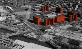  ?? Composite: The Guardian/Wikimedia Commons ?? The Cabrini-Green public housing complex in Chicago became a national symbol of urban blight and failed housing policy.