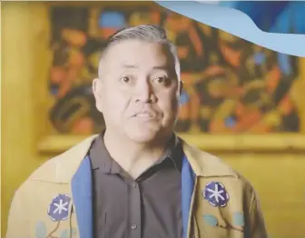  ??  ?? B.C. Assembly of First Nations Chief Terry Teegee says many Indigenous people in the province are wary of getting COVID-19 vaccines because they have encountere­d racism in their dealings with the health care system.