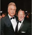  ?? FOTO: DPA ?? Darsteller Alec Baldwin (l.) und Trumps Ex-Sprecher Sean Spicer.