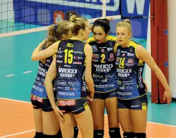  ??  ?? Volley L’Imoco inizia sabato sera con Scandicci la serie di semifinale