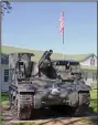  ?? (Arkansas Democrat-Gazette/ Michael Hoge) ?? An M7 Priest self-propelled howtizer sits outside the Rocky Mountain Museum of Military History in Missoula, Mont.