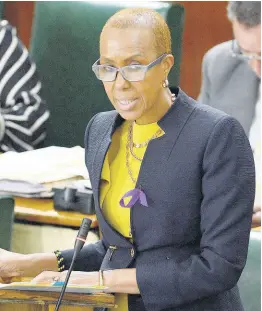  ?? FILE ?? Fayval Williams, minister of education, youth and informatio­n.