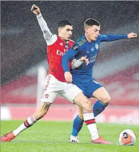  ?? FOTO: AP ?? Bellerín, profundo
Firmó una buena primera parte, haciendo daño por banda