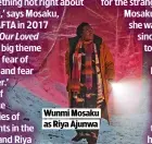  ?? ?? Wunmi Mosaku as Riya Ajunwa